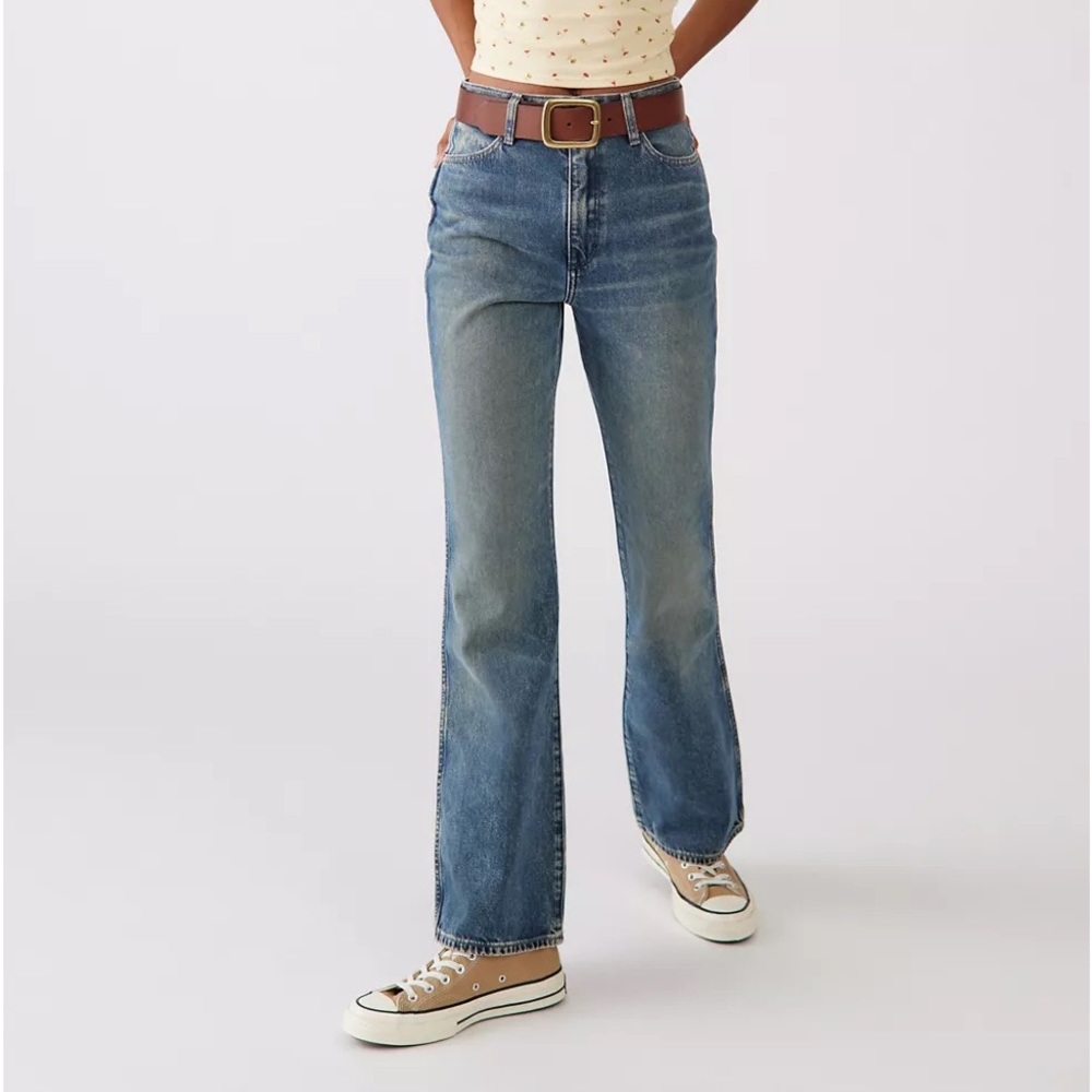 Wrangler Jeans Westward 626 High Rise Bootcut Sz 27, 28, 29, 30 - Peach Tint